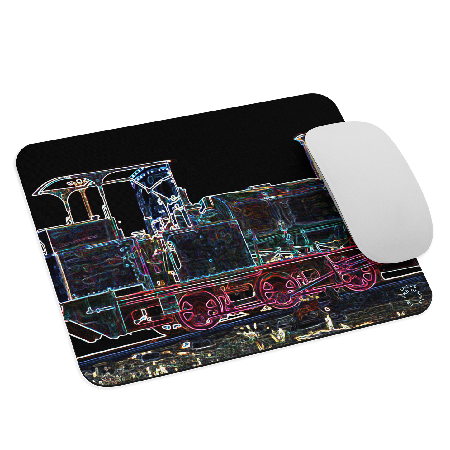 Mouse pad -The Train